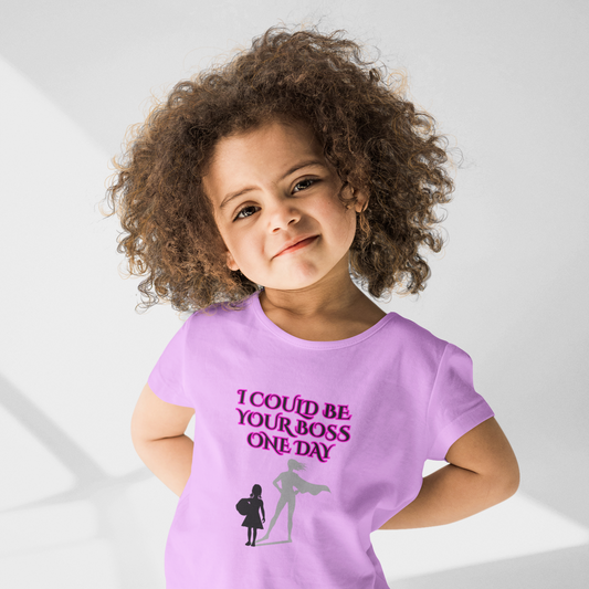 I Could Be Your Boss One Day – Girls’ Inspirational Tee & Hoodie
