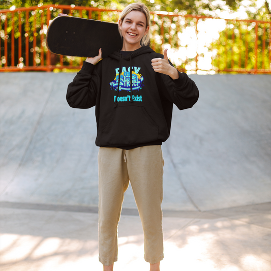 Easy Street Doesn't Exist – Inspirational Adult Hoodie