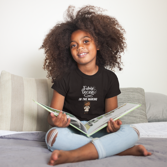 Future Doctor in the Making – Girls’ Inspirational T-Shirt