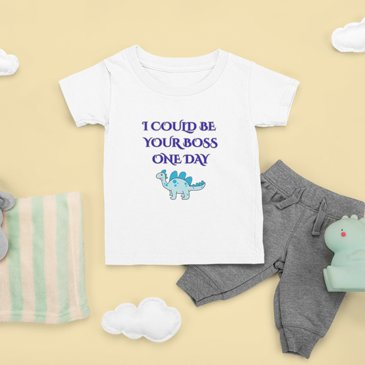I Could Be Your Boss One Day – Boys’ Empowerment Tee & Hoodie