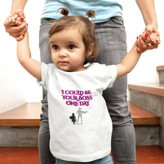 I Could Be Your Boss One Day – Girls’ Inspirational Tee & Hoodie