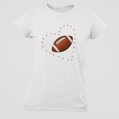 Love of Football – Women’s Adult T-Shirt