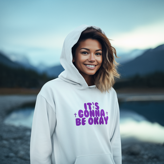 It’s Gonna Be Okay – Faith-Inspired Adult Hoodie