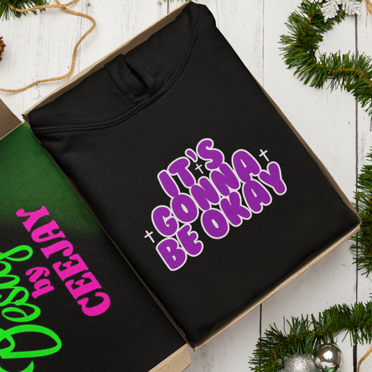 It’s Gonna Be Okay – Faith-Inspired Adult Hoodie