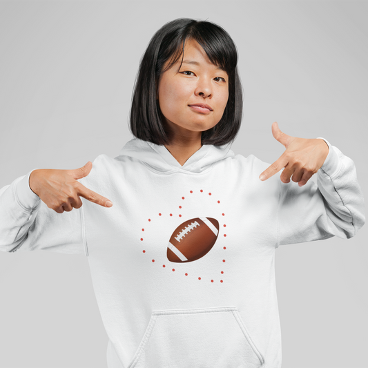 Love of Football – Women’s Adult Hoodie