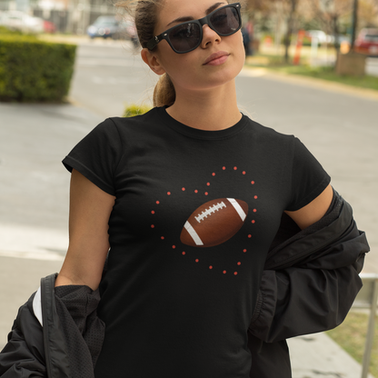 Love of Football – Women’s Adult T-Shirt